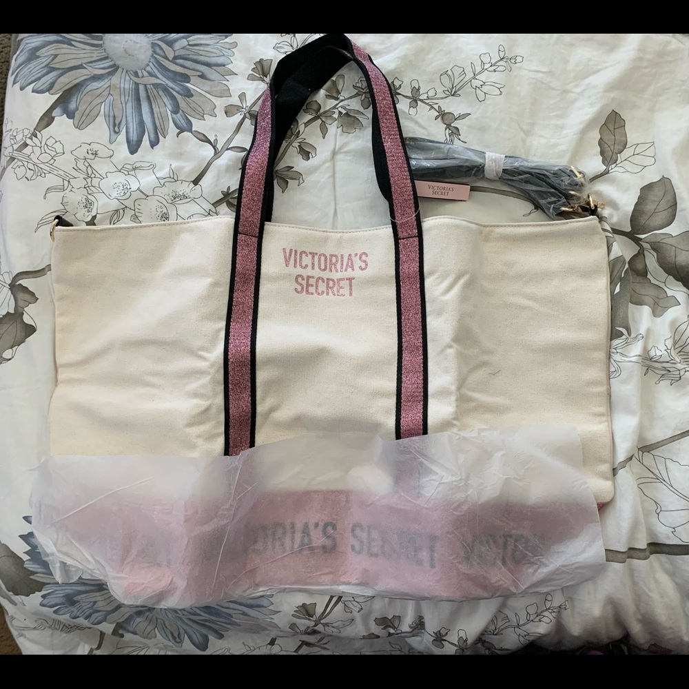 Victoria’s Secret pink and beige